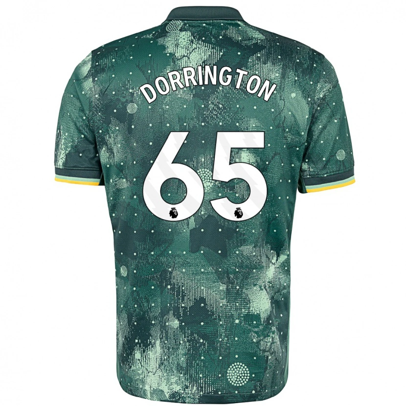 Danxen Kid Alfie Dorrington #65 Mint Green Third Jersey 2024/25 T-Shirt