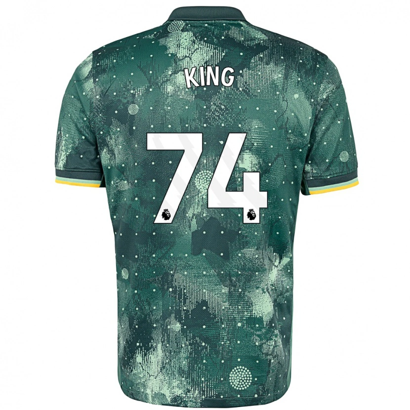 Danxen Kid Maeson King #74 Mint Green Third Jersey 2024/25 T-Shirt