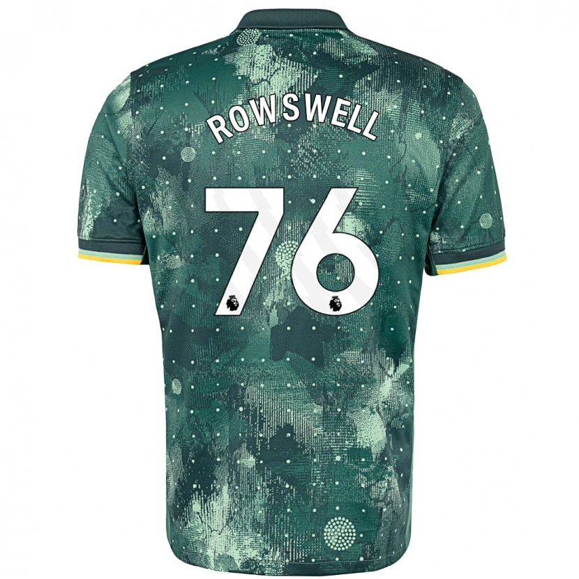 Danxen Kid James Rowswell #76 Mint Green Third Jersey 2024/25 T-Shirt