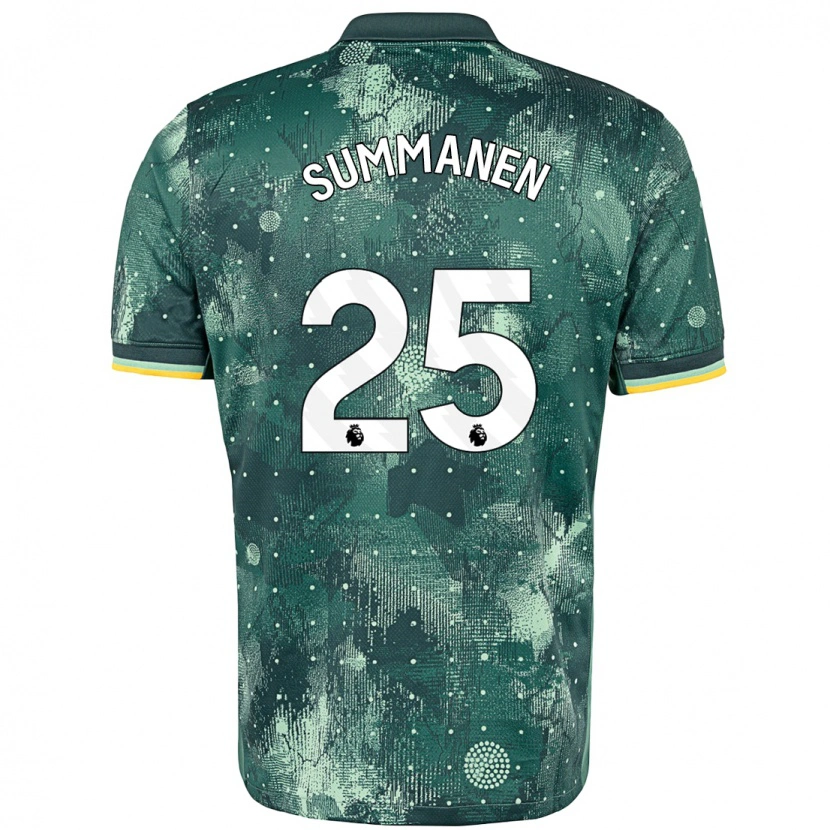 Danxen Kid Eveliina Summanen #25 Mint Green Third Jersey 2024/25 T-Shirt