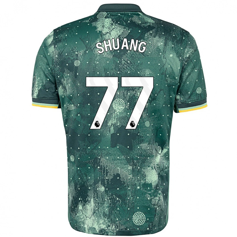 Danxen Kid Wang Shuang #77 Mint Green Third Jersey 2024/25 T-Shirt