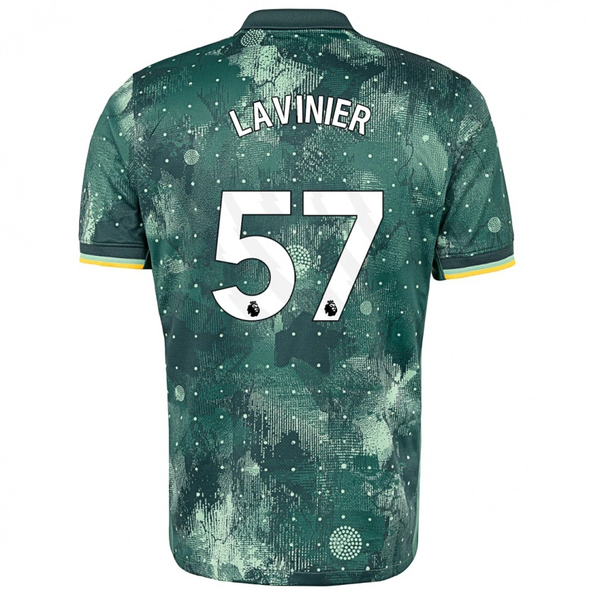 Danxen Kid Marcel Lavinier #57 Mint Green Third Jersey 2024/25 T-Shirt