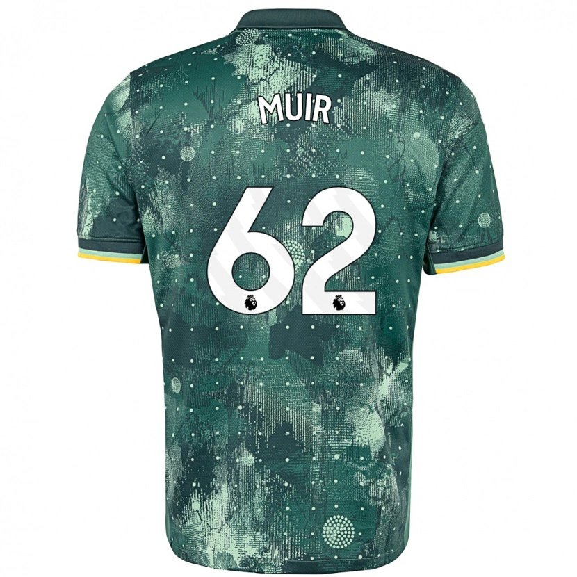 Danxen Kid Marqes Muir #62 Mint Green Third Jersey 2024/25 T-Shirt