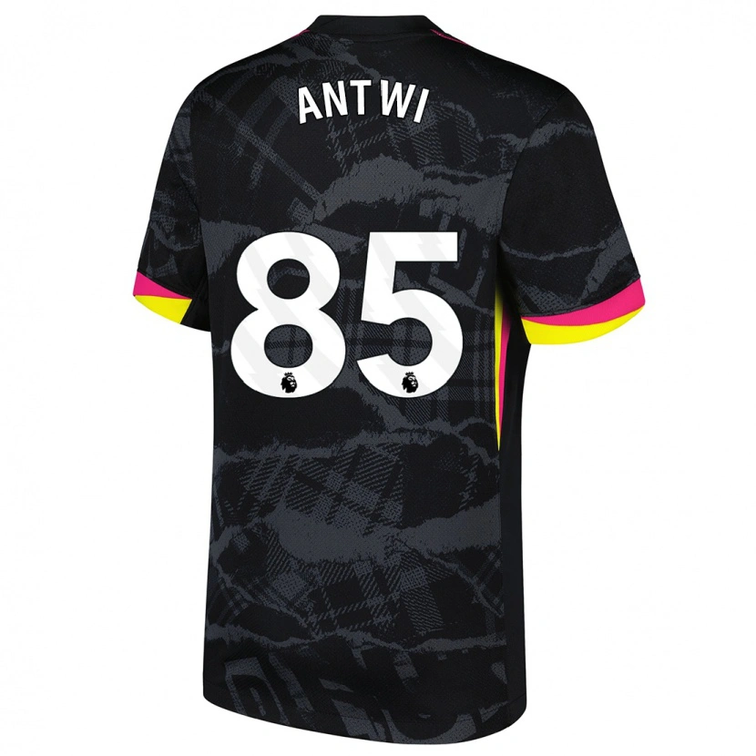 Danxen Kid Genesis Antwi #85 Black Pink Third Jersey 2024/25 T-Shirt