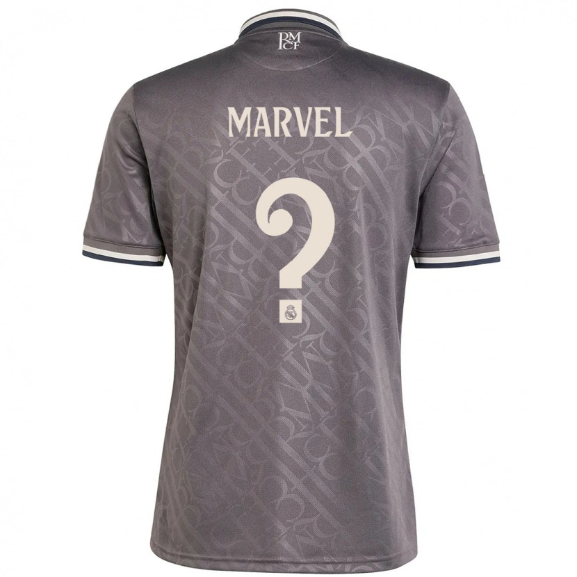 Danxen Kid Marvel #0 Charcoal Third Jersey 2024/25 T-Shirt