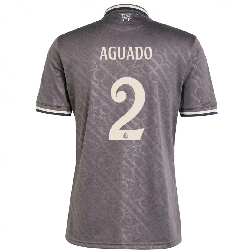 Danxen Kid Lorenzo Aguado #2 Charcoal Third Jersey 2024/25 T-Shirt