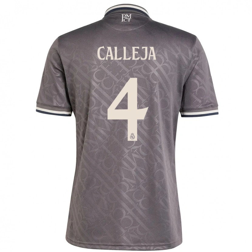 Danxen Kid Jaime Calleja #4 Charcoal Third Jersey 2024/25 T-Shirt