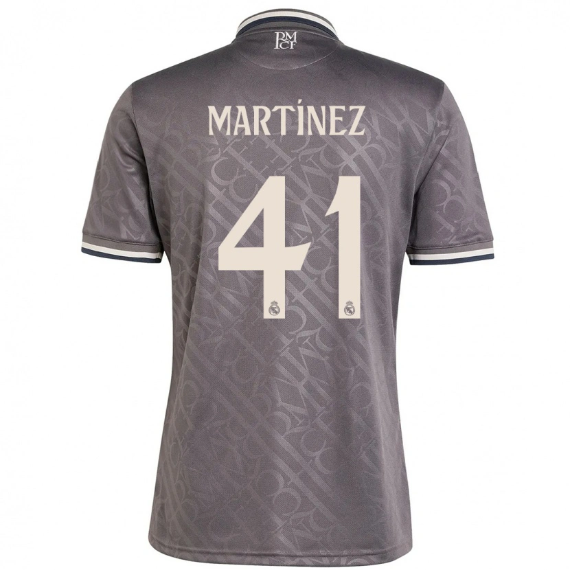 Danxen Kid Joan Martínez #41 Charcoal Third Jersey 2024/25 T-Shirt