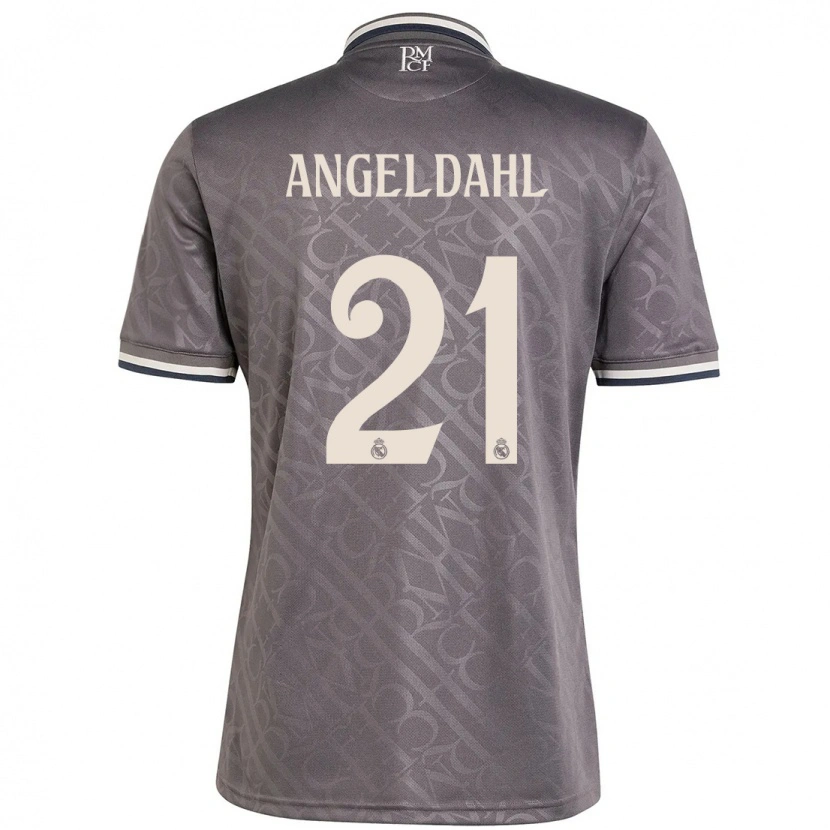 Danxen Kid Filippa Angeldahl #21 Charcoal Third Jersey 2024/25 T-Shirt