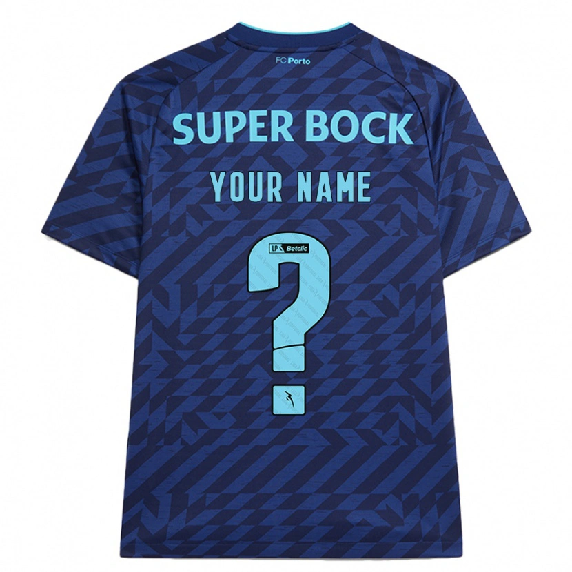 Danxen Kid Your Name #0 Navy Blue Third Jersey 2024/25 T-Shirt