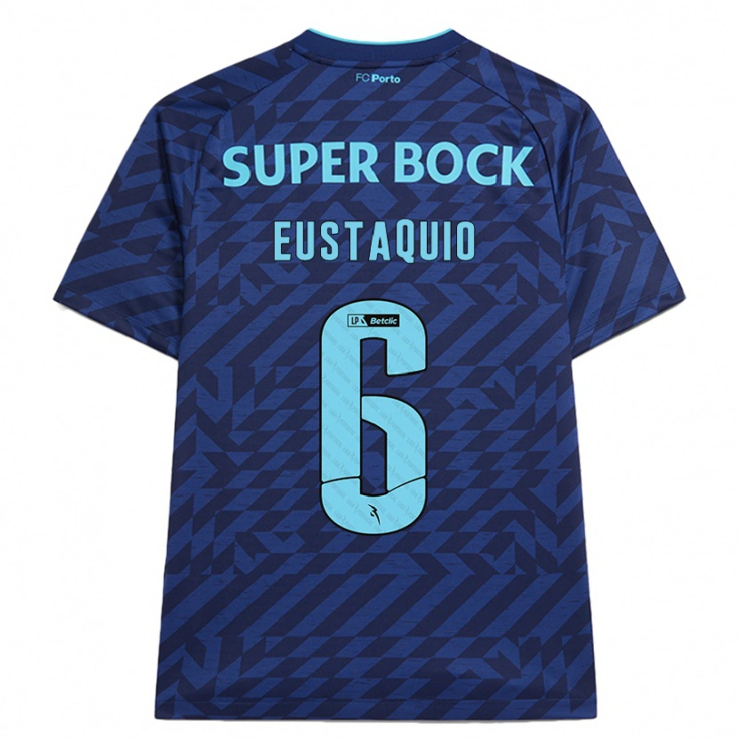 Danxen Kid Stephen Eustaquio #6 Navy Blue Third Jersey 2024/25 T-Shirt