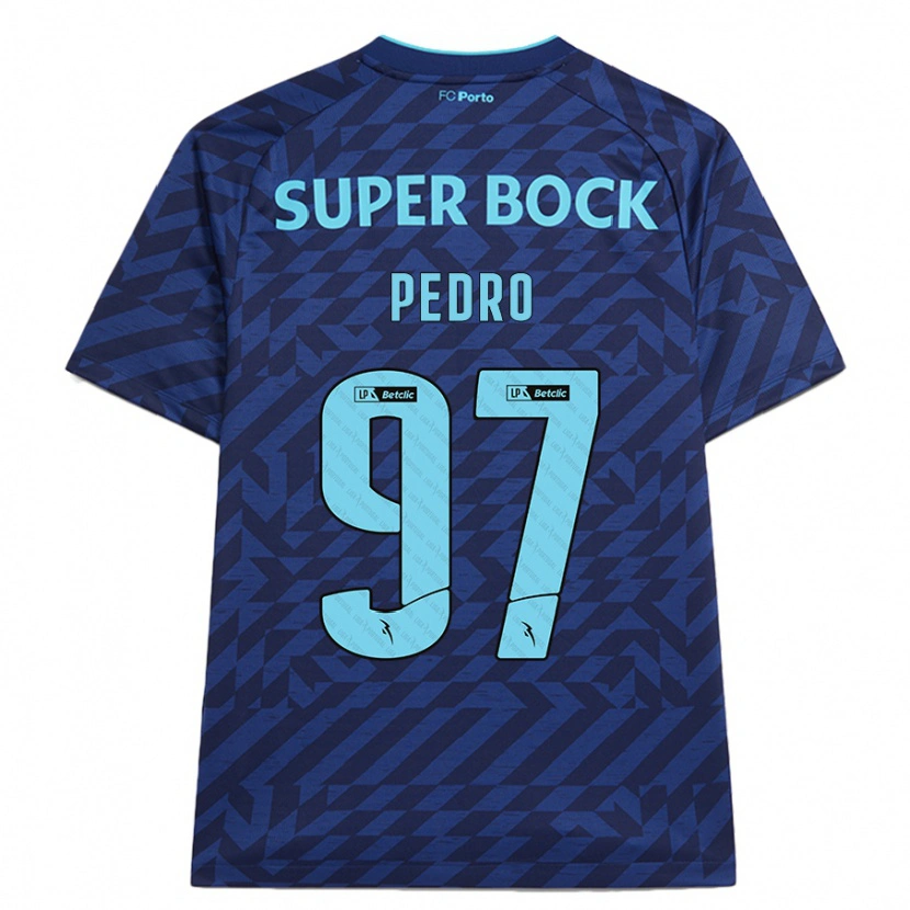 Danxen Kid Zé Pedro #97 Navy Blue Third Jersey 2024/25 T-Shirt