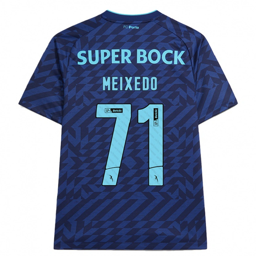 Danxen Kid Francisco Meixedo #71 Navy Blue Third Jersey 2024/25 T-Shirt