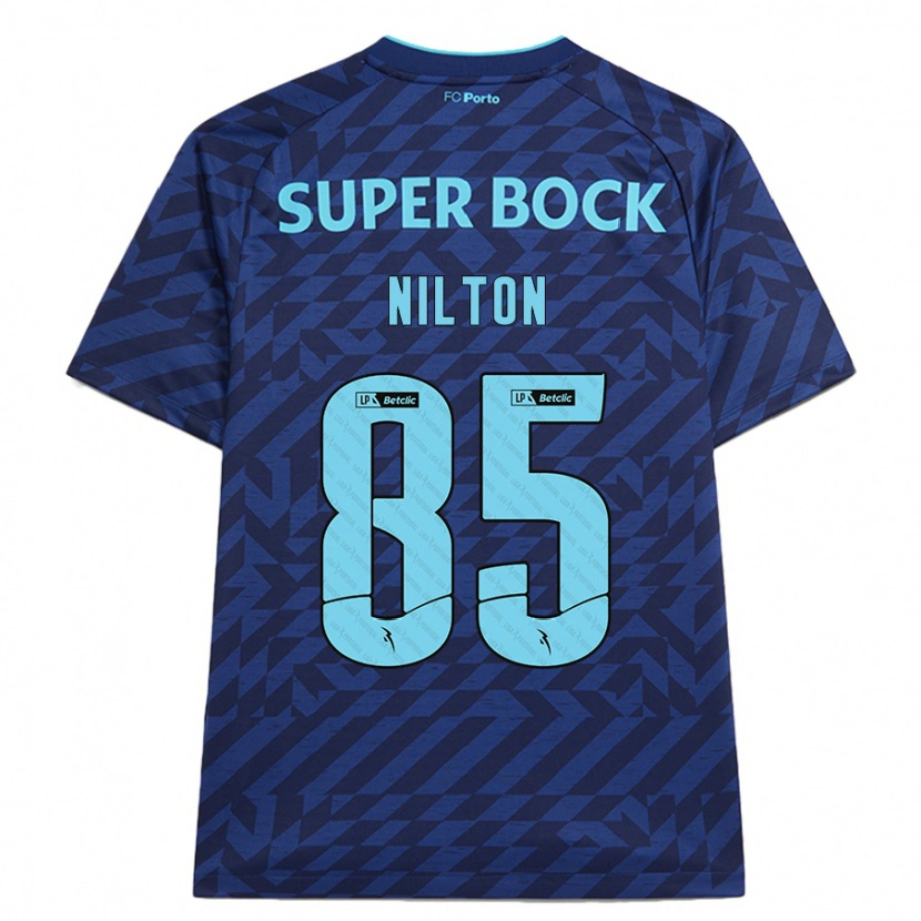 Danxen Kid Nilton #85 Navy Blue Third Jersey 2024/25 T-Shirt