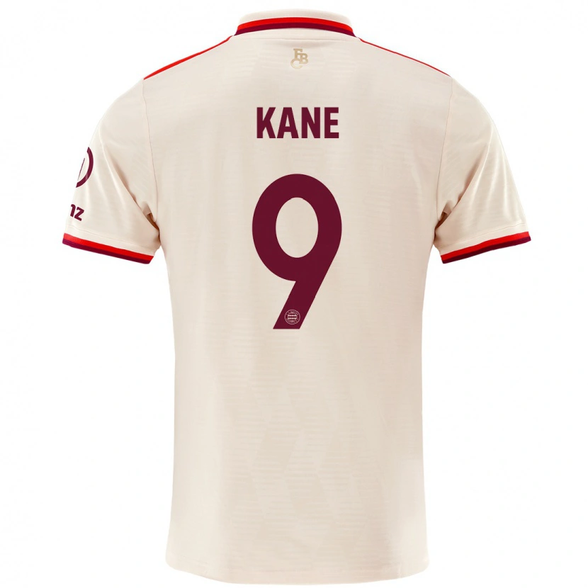 Danxen Kid Harry Kane #9 Linen Third Jersey 2024/25 T-Shirt