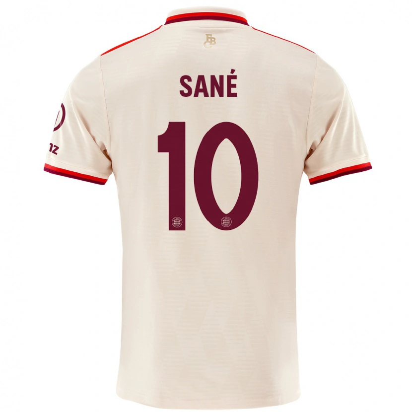 Danxen Kid Leroy Sané #10 Linen Third Jersey 2024/25 T-Shirt