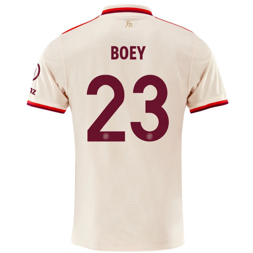 Danxen Kid Sacha Boey #23 Linen Third Jersey 2024/25 T-Shirt