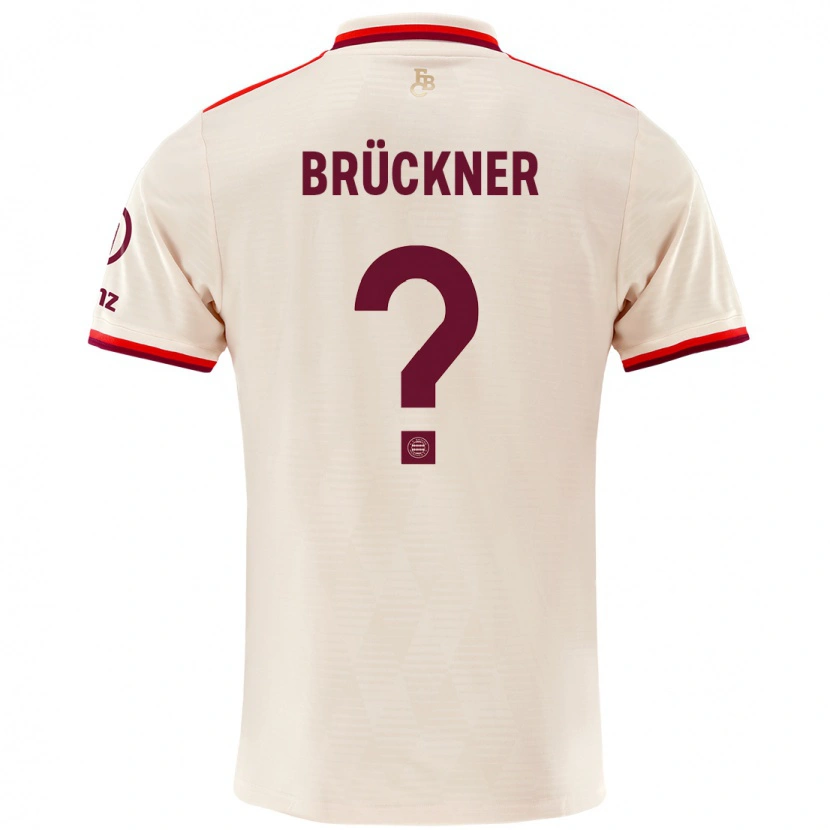 Danxen Kid Angelo Brückner #0 Linen Third Jersey 2024/25 T-Shirt