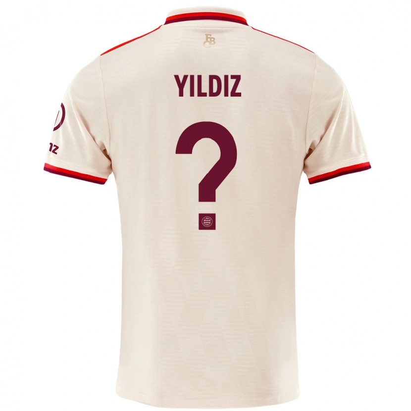 Danxen Kid Veis Yildiz #0 Linen Third Jersey 2024/25 T-Shirt