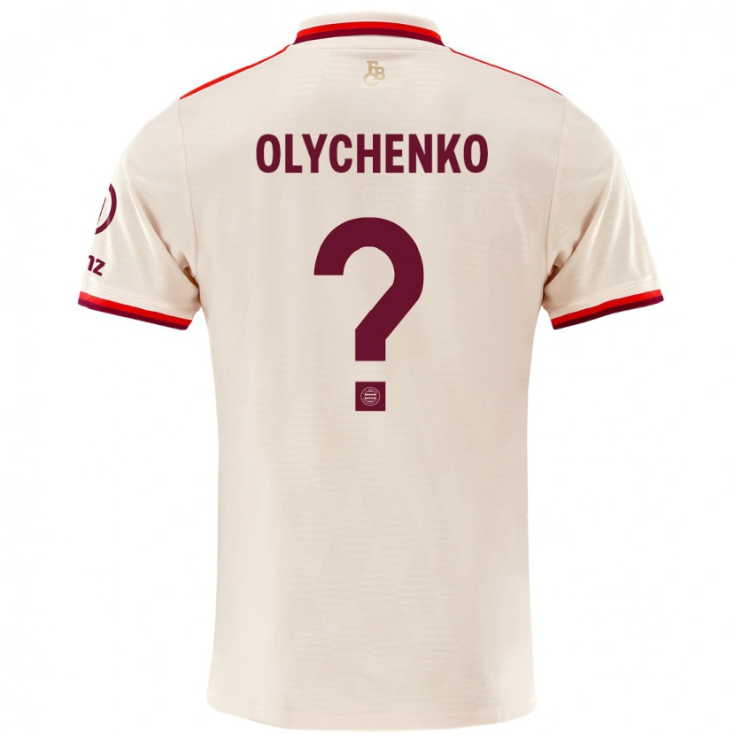 Danxen Kid Bogdan Olychenko #0 Linen Third Jersey 2024/25 T-Shirt