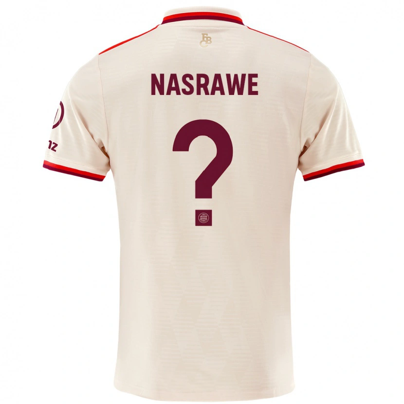 Danxen Kid Jussef Nasrawe #0 Linen Third Jersey 2024/25 T-Shirt