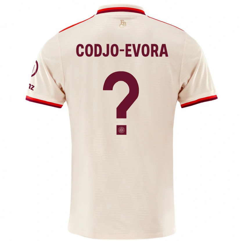 Danxen Kid Noah Codjo-Evora #0 Linen Third Jersey 2024/25 T-Shirt