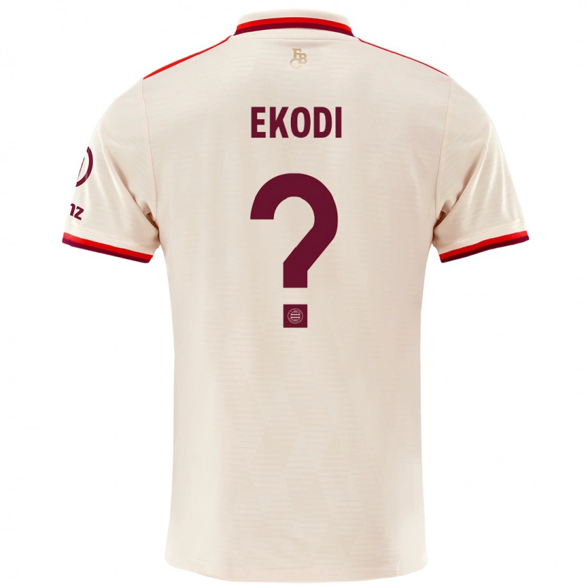 Danxen Kid Michel Ekodi #0 Linen Third Jersey 2024/25 T-Shirt