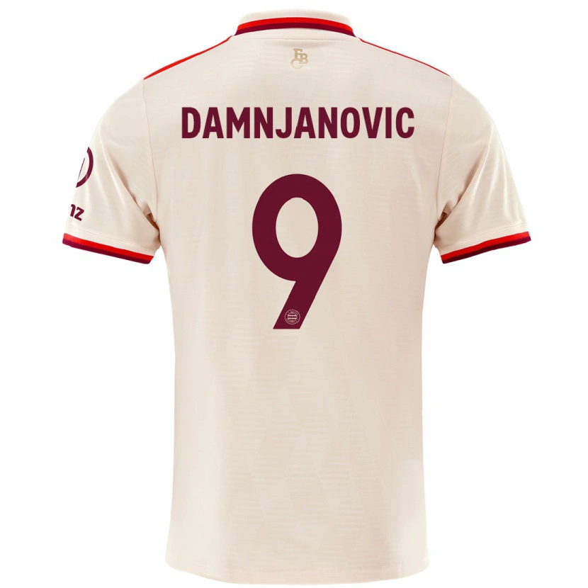 Danxen Kid Jovana Damnjanović #9 Linen Third Jersey 2024/25 T-Shirt