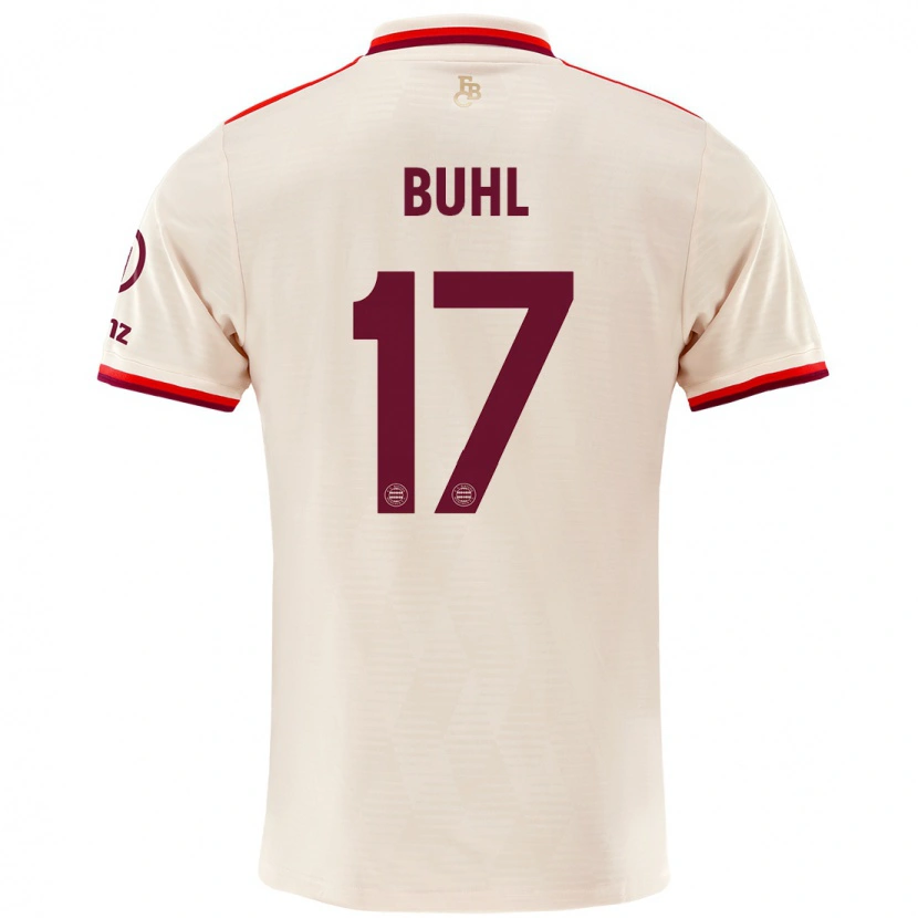 Danxen Kid Klara Bühl #17 Linen Third Jersey 2024/25 T-Shirt