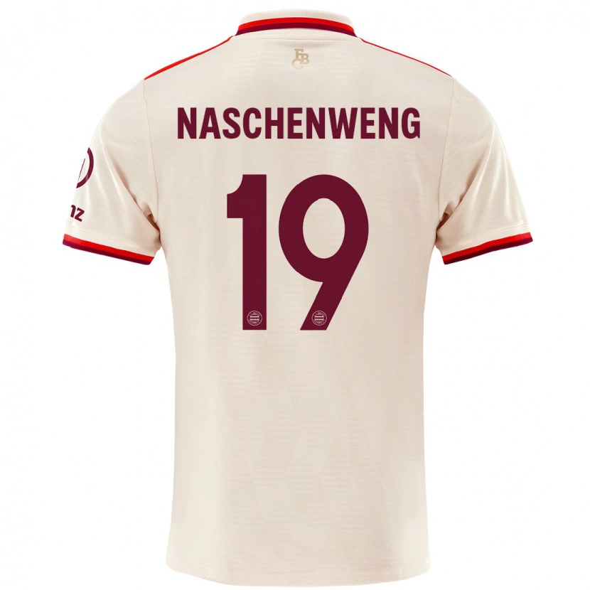 Danxen Kid Katharina Naschenweng #19 Linen Third Jersey 2024/25 T-Shirt