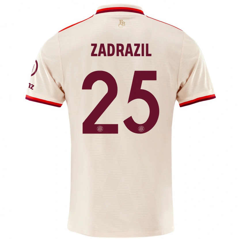 Danxen Kid Sarah Zadrazil #25 Linen Third Jersey 2024/25 T-Shirt