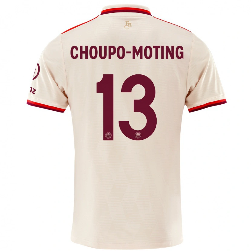 Danxen Kid Eric Maxim Choupo-Moting #13 Linen Third Jersey 2024/25 T-Shirt