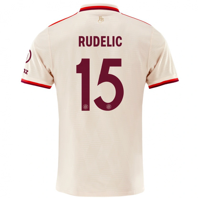 Danxen Kid Ivana Rudelic #15 Linen Third Jersey 2024/25 T-Shirt