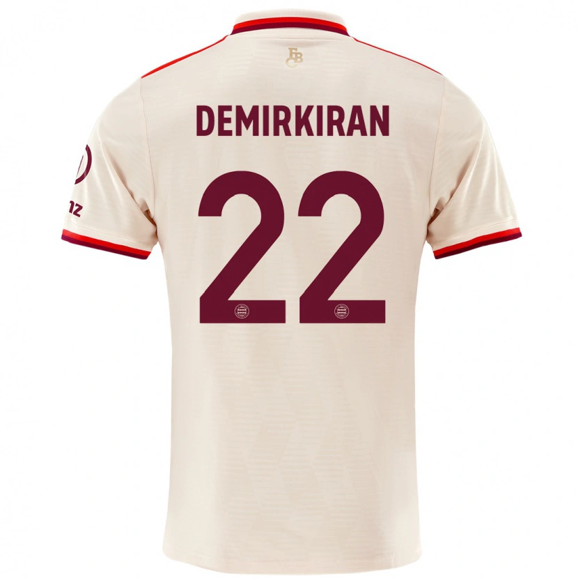 Danxen Kid Ediz Demirkiran #22 Linen Third Jersey 2024/25 T-Shirt