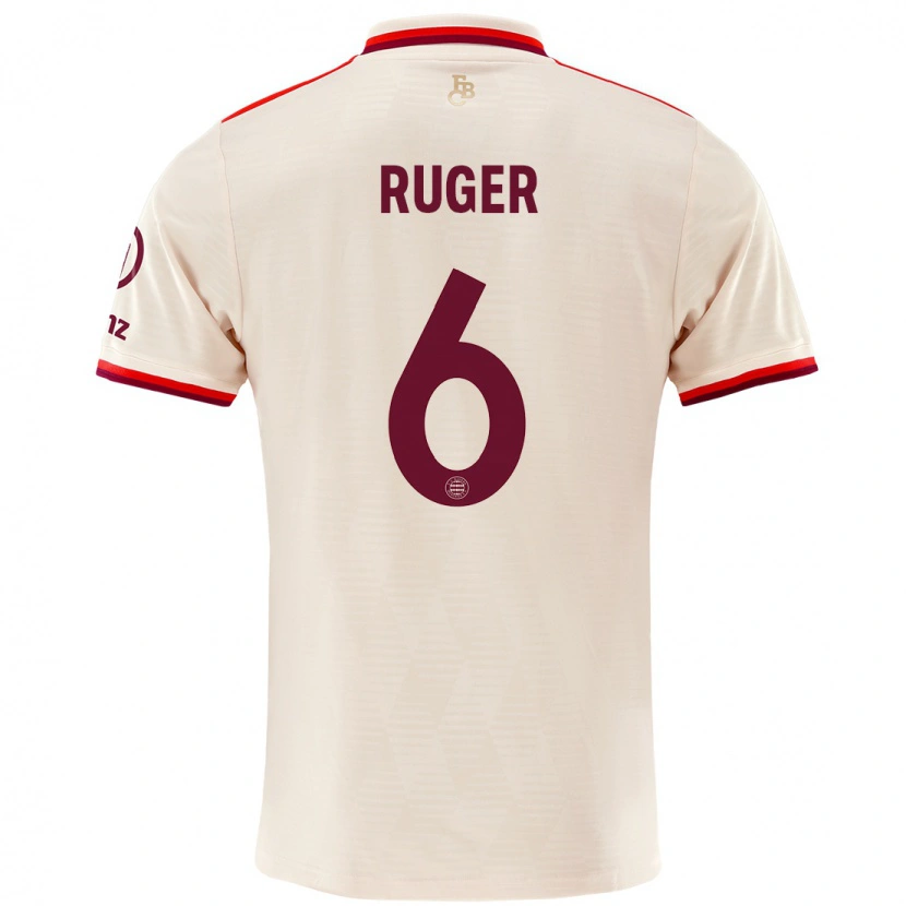 Danxen Kid Kurt Ruger #6 Linen Third Jersey 2024/25 T-Shirt