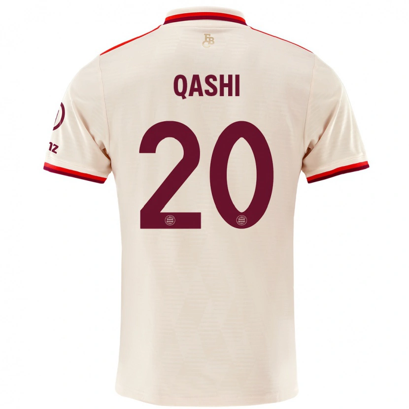 Danxen Kid Yousef Qashi #20 Linen Third Jersey 2024/25 T-Shirt