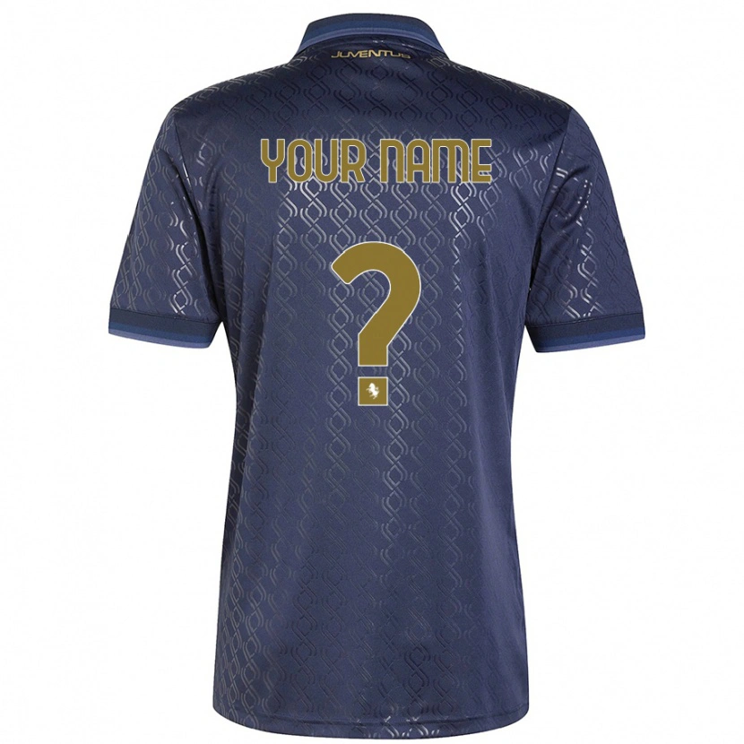 Danxen Kid Your Name #0 Navy Blue Third Jersey 2024/25 T-Shirt