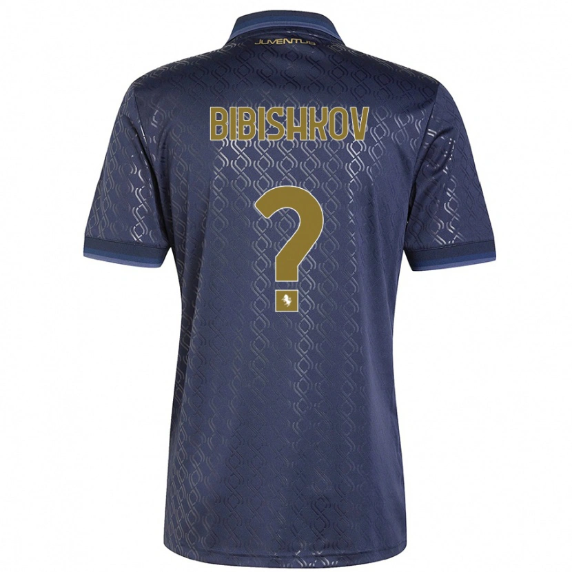 Danxen Kid Marsel Bibishkov #0 Navy Blue Third Jersey 2024/25 T-Shirt