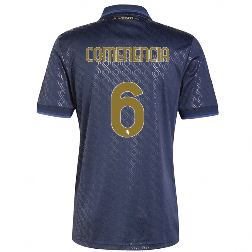 Danxen Kid Livano Comenencia #6 Navy Blue Third Jersey 2024/25 T-Shirt