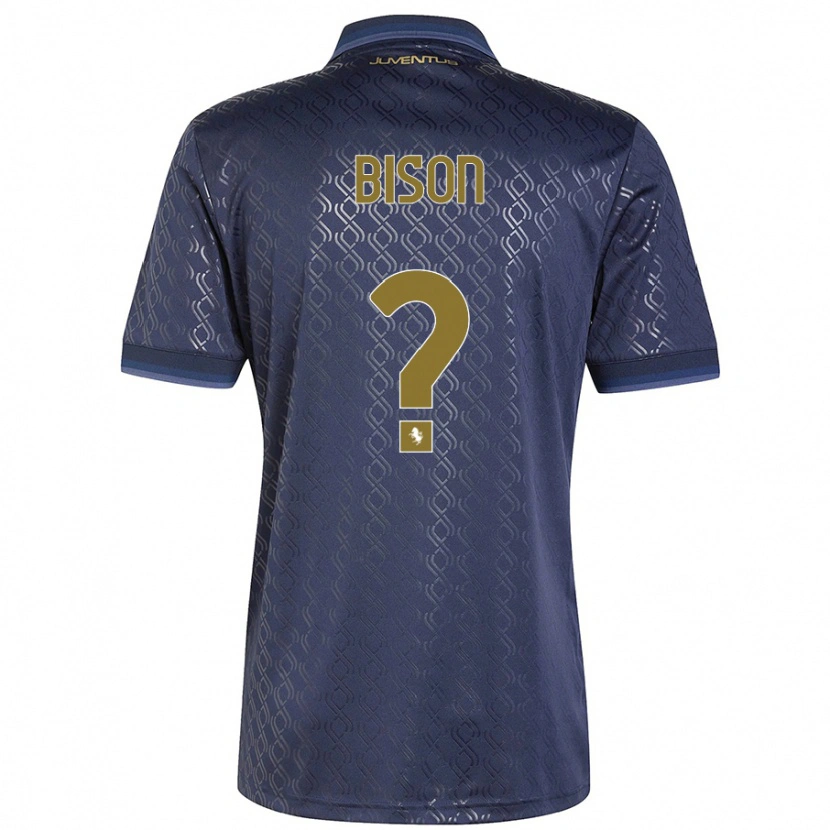 Danxen Kid Giulia Bison #0 Navy Blue Third Jersey 2024/25 T-Shirt