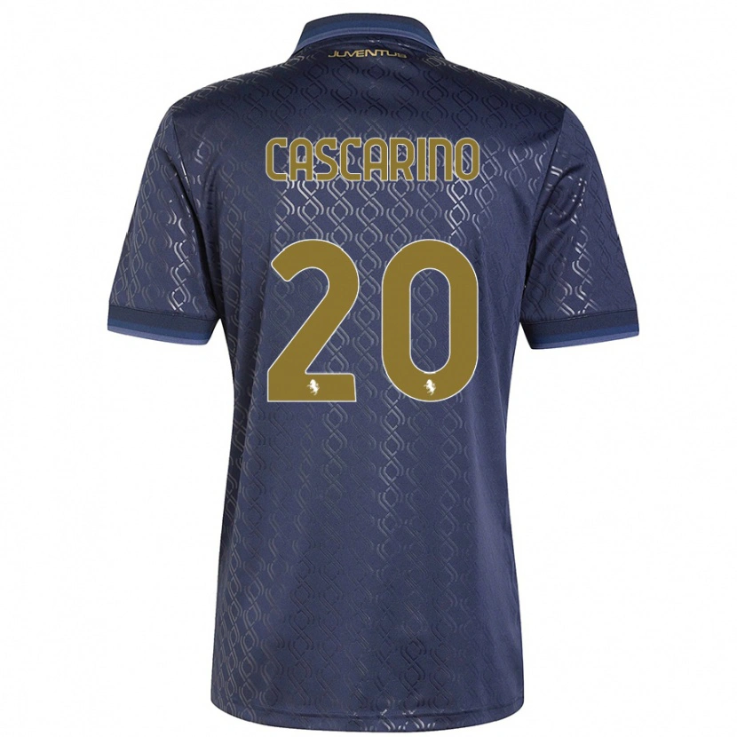 Danxen Kid Estelle Cascarino #20 Navy Blue Third Jersey 2024/25 T-Shirt