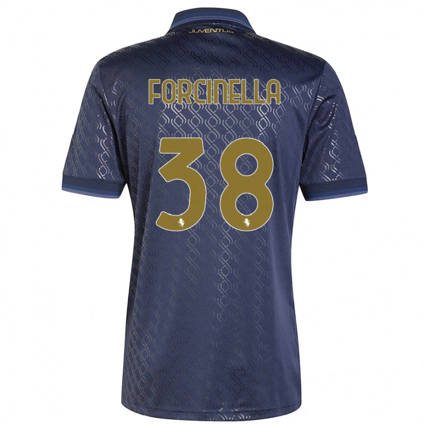 Danxen Kid Camilla Forcinella #38 Navy Blue Third Jersey 2024/25 T-Shirt