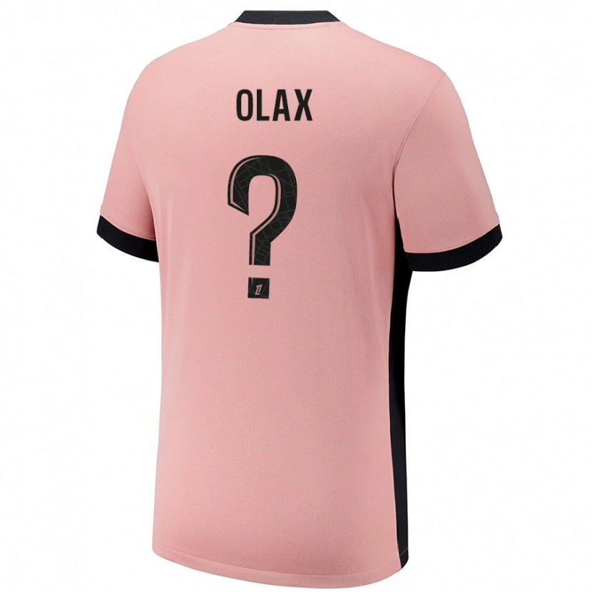 Danxen Kid Djamy Olax #0 Rust Pink Third Jersey 2024/25 T-Shirt