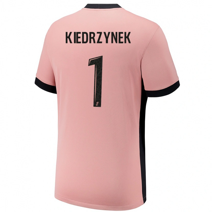 Danxen Kid Katarzyna Kiedrzynek #1 Rust Pink Third Jersey 2024/25 T-Shirt