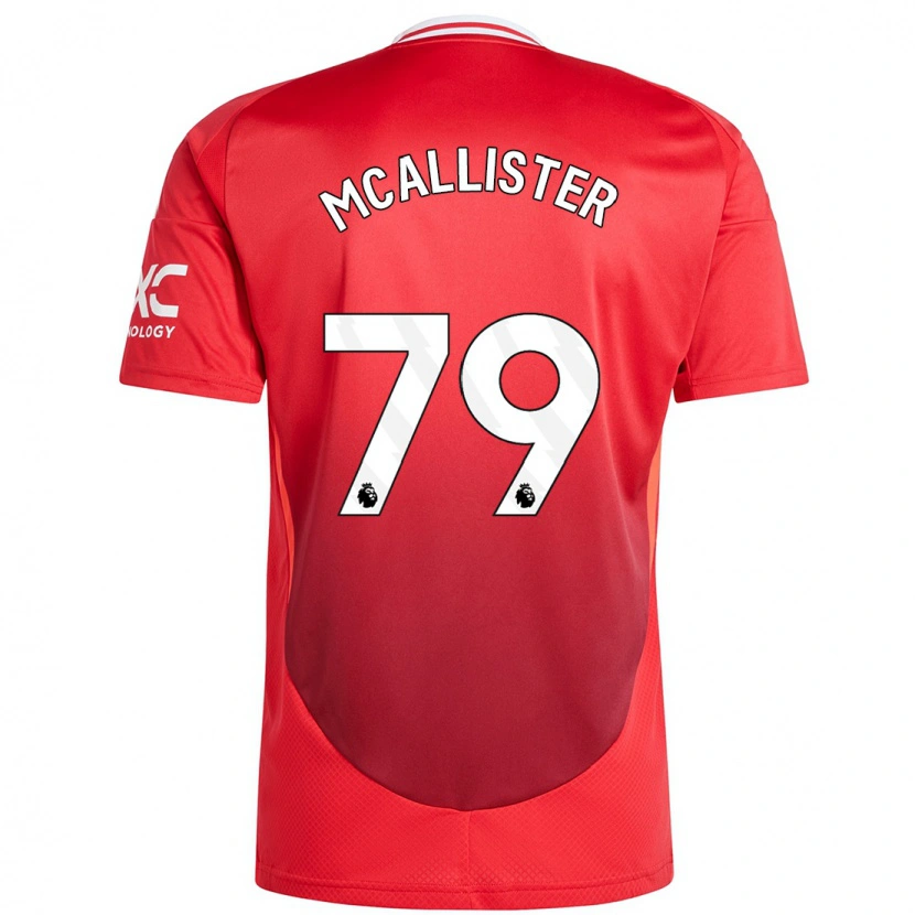 Danxen Men Finley Mcallister #79 Bright Red Home Jersey 2024/25 T-Shirt