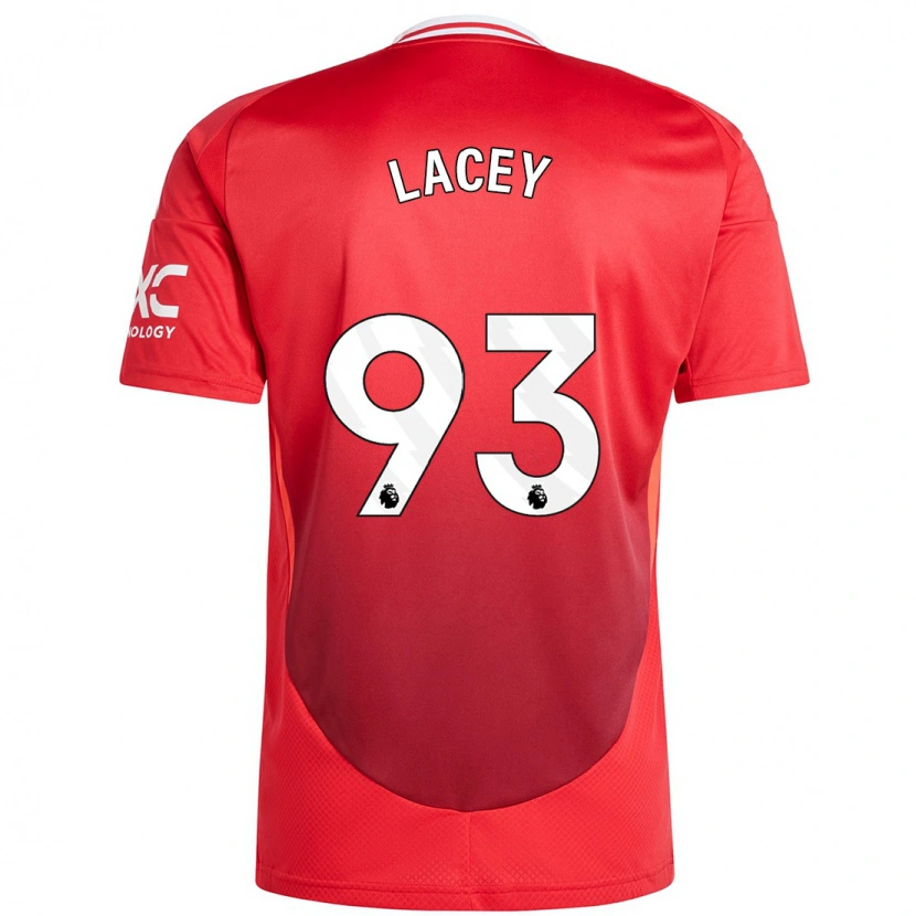 Danxen Men Shea Lacey #93 Bright Red Home Jersey 2024/25 T-Shirt