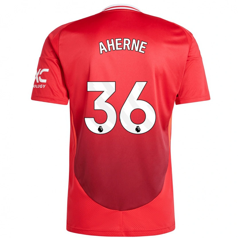 Danxen Men Alyssa Aherne #36 Bright Red Home Jersey 2024/25 T-Shirt