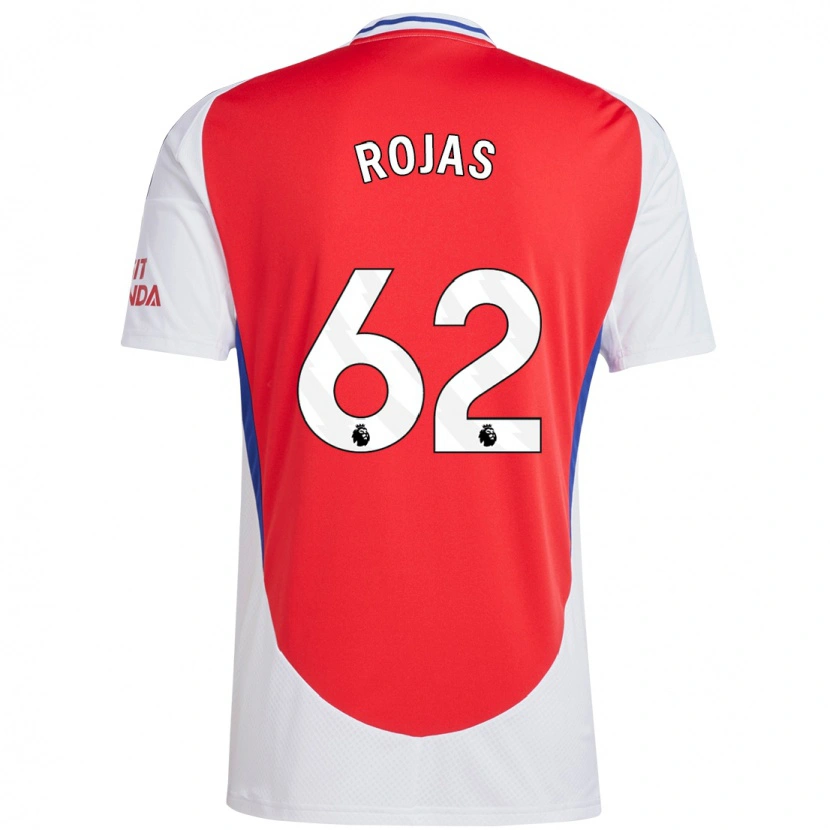 Danxen Men Alexei Rojas #62 Red White Home Jersey 2024/25 T-Shirt