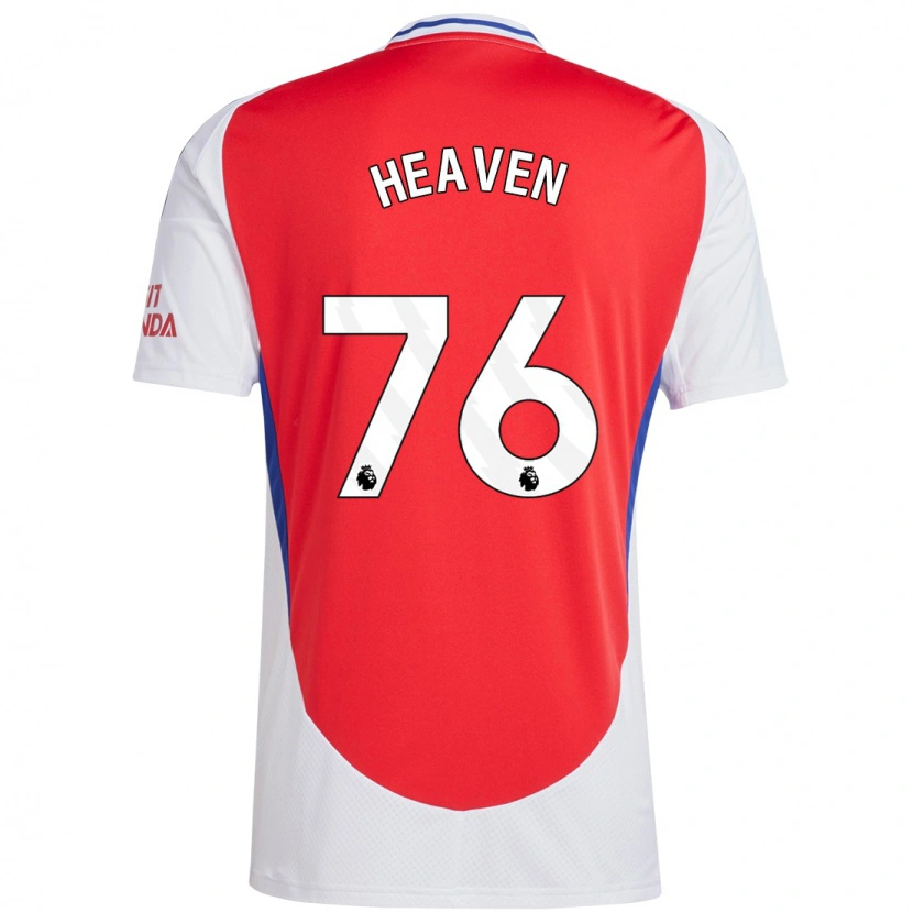 Danxen Men Ayden Heaven #76 Red White Home Jersey 2024/25 T-Shirt