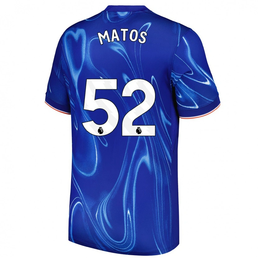 Danxen Men Alex Matos #52 Blue White Home Jersey 2024/25 T-Shirt